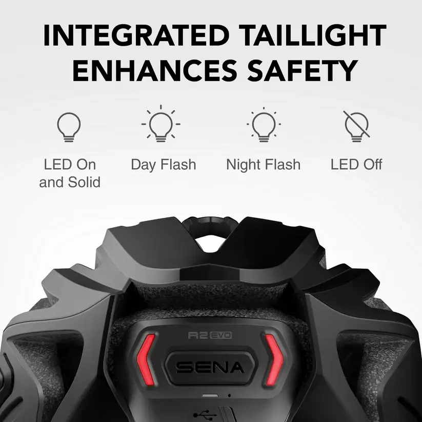 R2 EVO Road Cycling Helmet w/ Mesh Intercom - Image 9